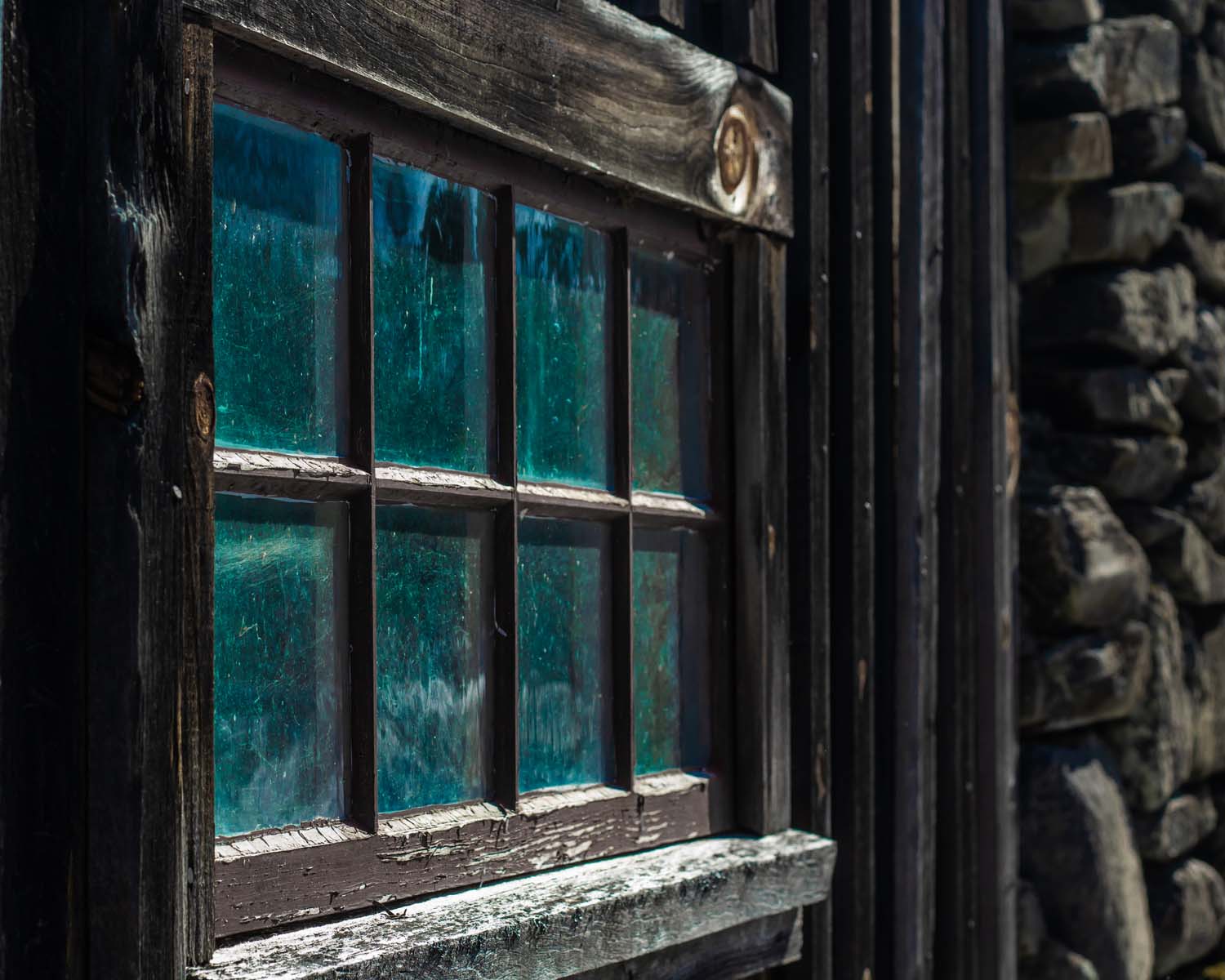 Blue Window (Leonard's Mill, ME)